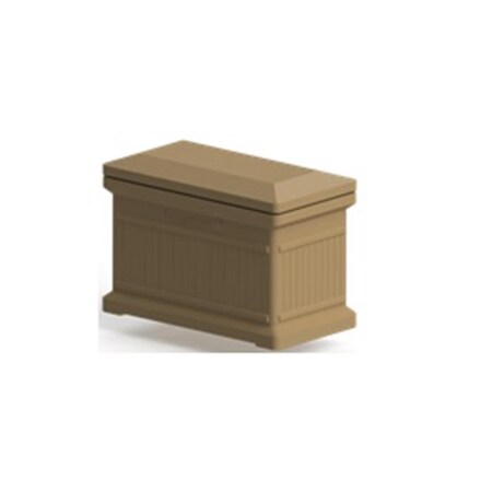 Parche Standard Horizontal Architectural ParcelWirx Delivery Drop Box - Oak PA2649040